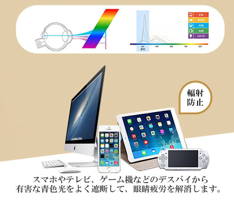 ブルーライトカット メガネ 眼鏡 老眼鏡 度入り pcメガネ UVカット