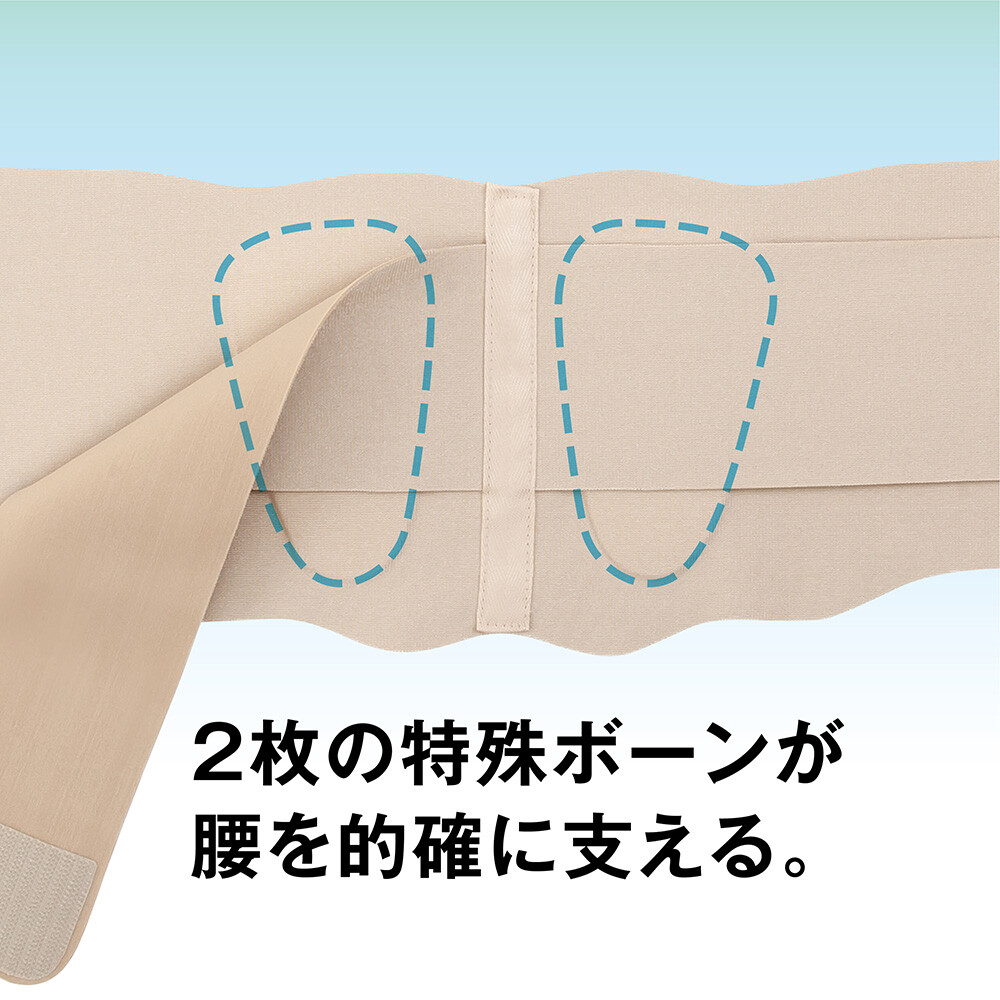 仙骨を律して美姿勢をサポートするベルト
