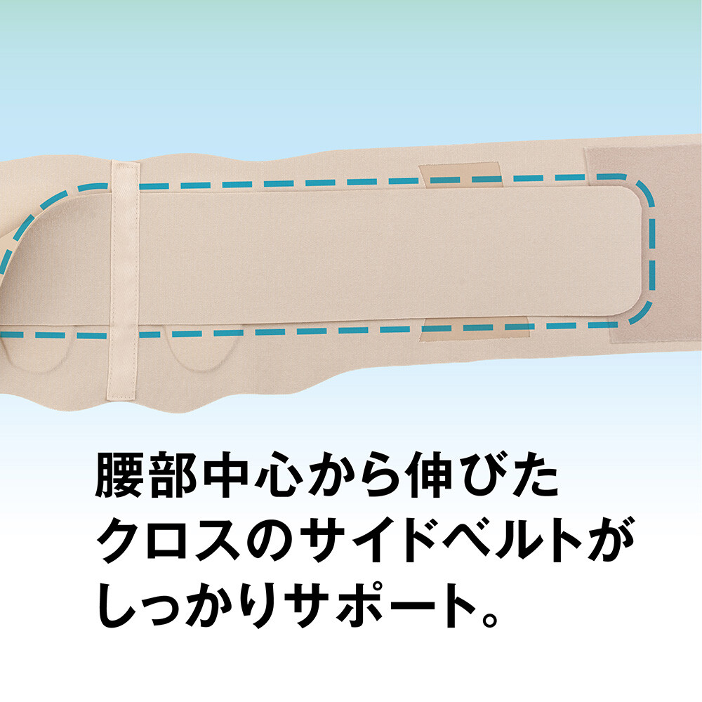 仙骨を律して美姿勢をサポートするベルト
