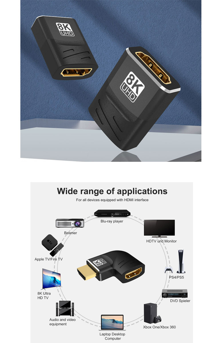 HDMI中継アダプター