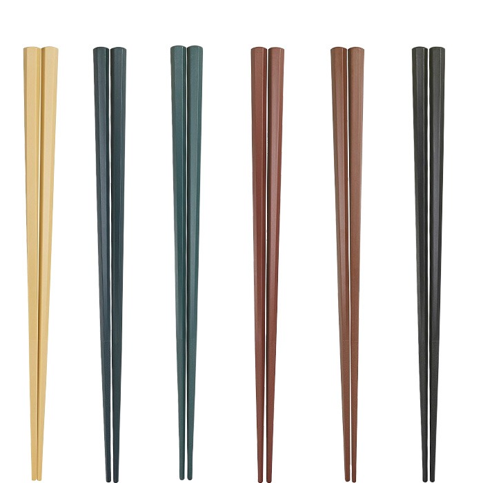 箸 食洗機対応 おはし すべらない 六角箸 お箸セット5膳 6膳 樹脂箸