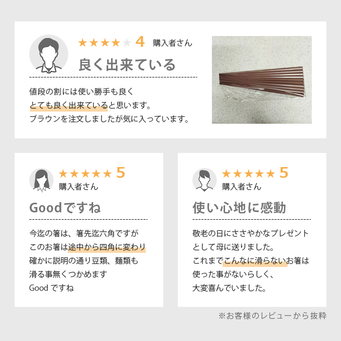 箸 食洗機対応 お箸 すべらない 5膳 6膳セット おはし 六角箸 樹脂箸 乾燥機対応 業務用箸 日本製 先角 四角 22.8cm 夫婦 結婚祝い 大人 子供用 来客用 飲食店 関連画像3
