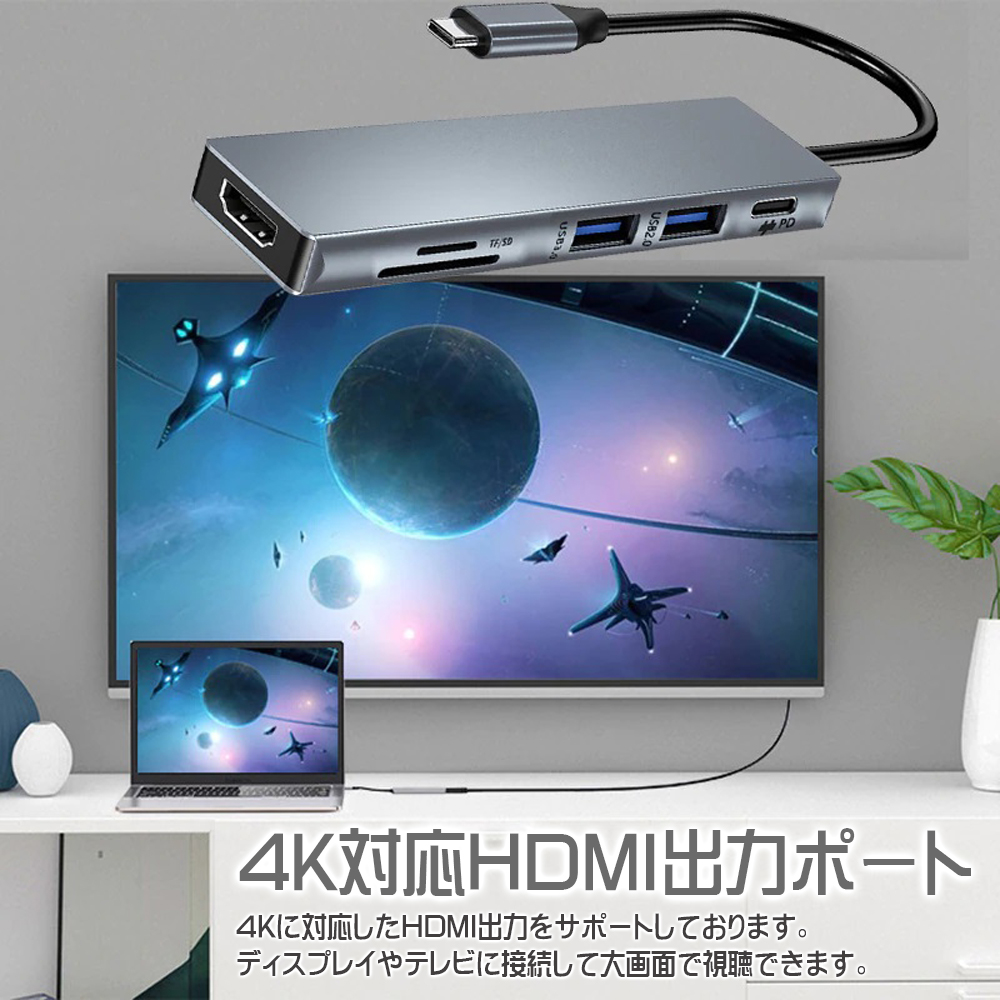 50%OFF!】 HUB AND DOCK 接続してモニターやテレビなど大画面に出力