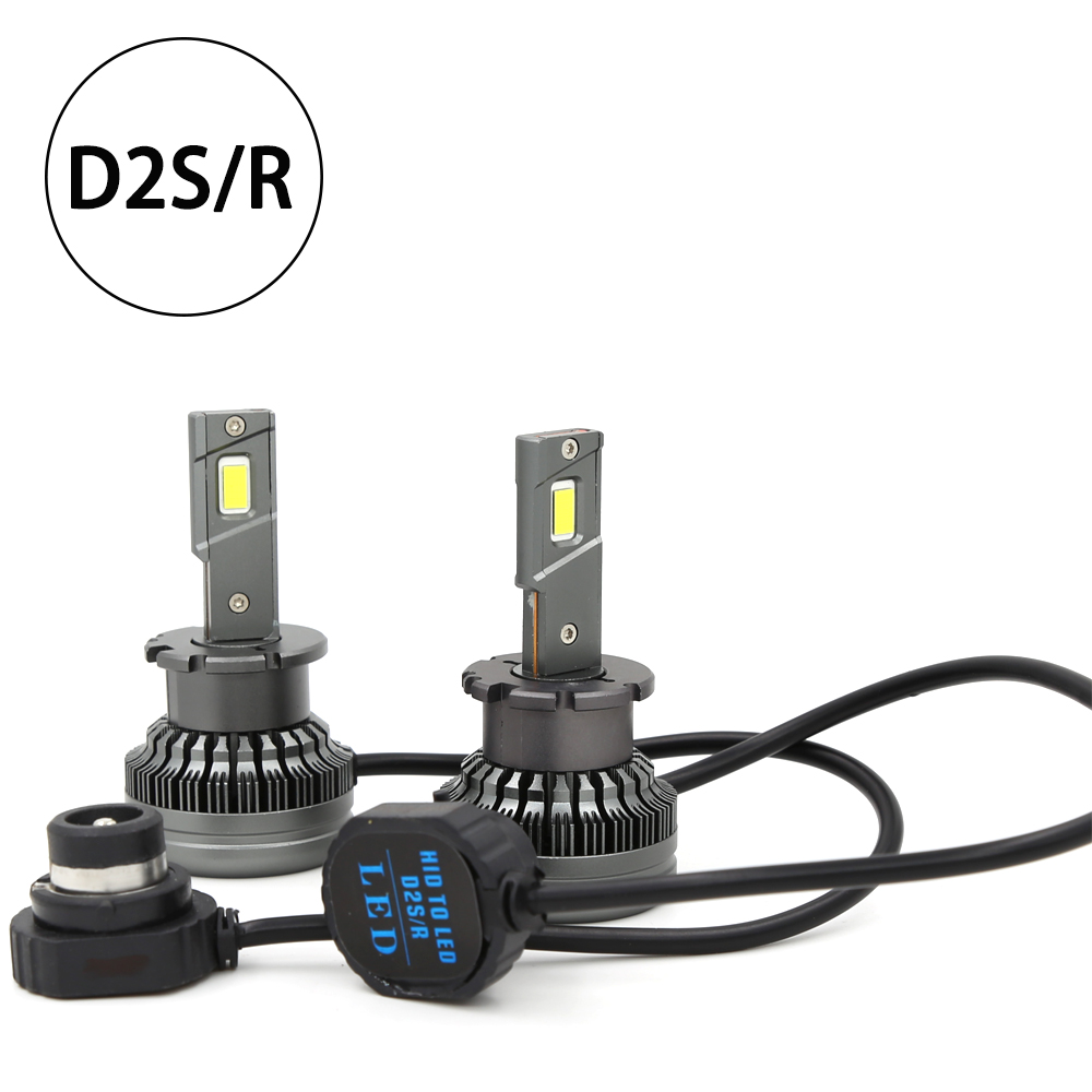 業界最安値挑戦 配線レス LEDヘッドライト バルブ D1S D1R D2S D2R D3S/D3R D4S D4R 車検対応 純正HID交換  ポン付け 輸入車 35W 6000K 16000Lm
