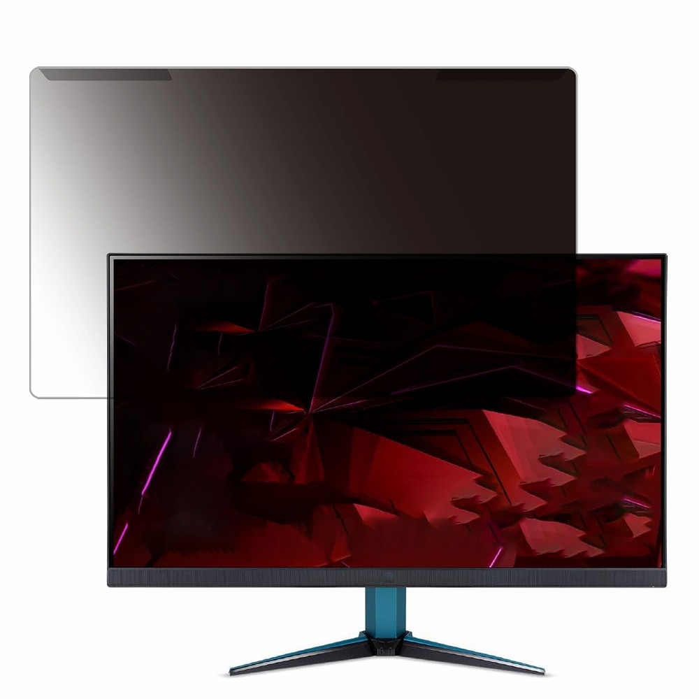 取り外し簡単 acer VG271UM3bmiipx (VG1) 27インチ 16:9 向けの プライバシーフィルター ブルーライトカット 液晶保護 光沢仕様｜lifeinnotech1