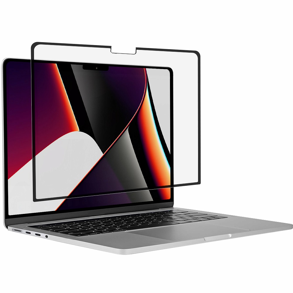 MacBook Air 13 M3 M2 13.6インチ 保護フィルム ブルーライトカット 2024 2022 粘着式 繰り返し 着脱可能｜lifeinnotech1