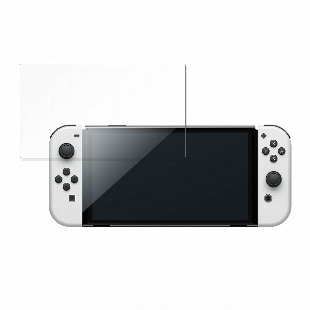 Nintendo Switch（有機ELモデル） 向けの 保護フィルム 光沢仕様 ブルーライトカット フィルム 日本製｜lifeinnotech1