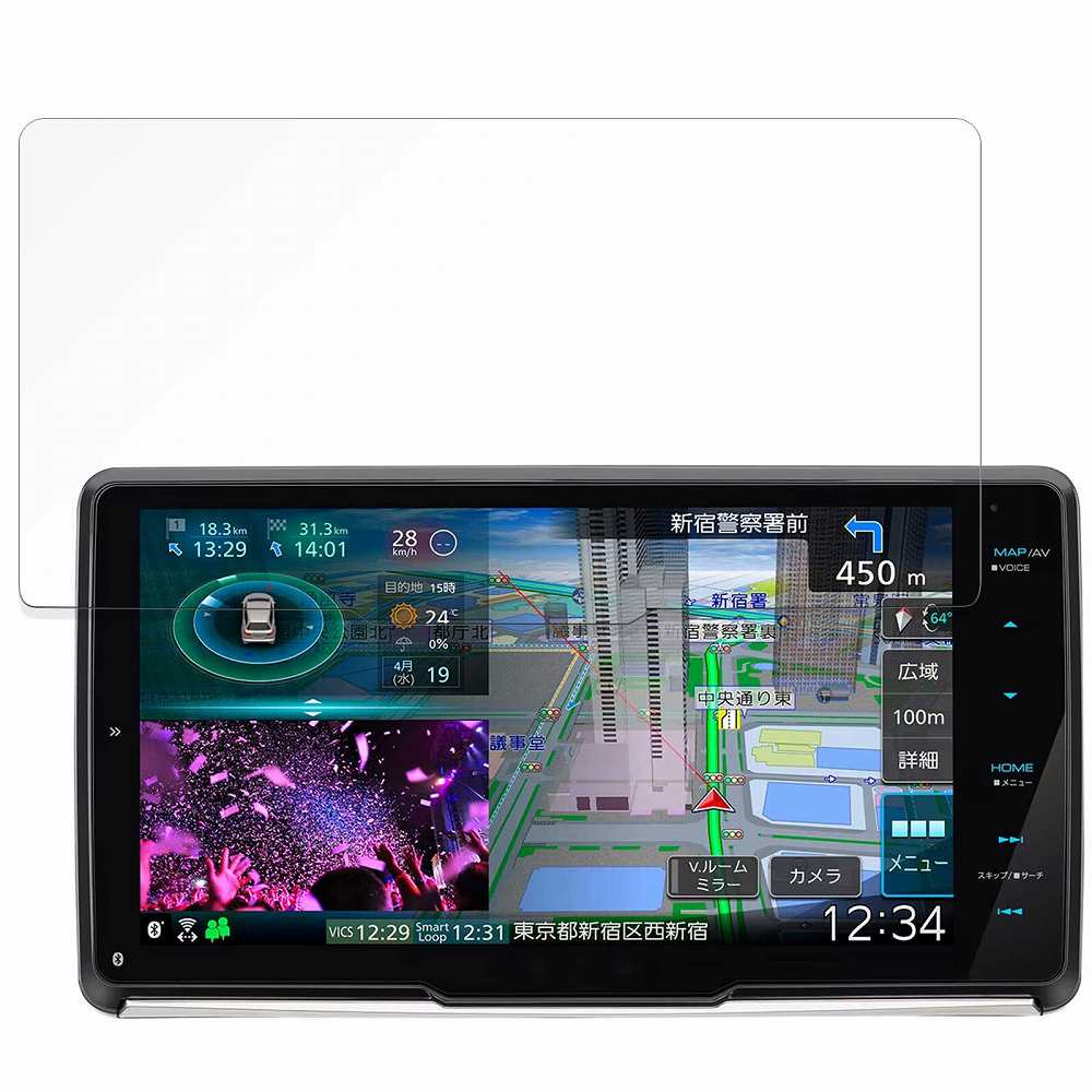 9V型AVナビゲーション 彩速ナビ MDV-M910HDL 音声操作対応 地上