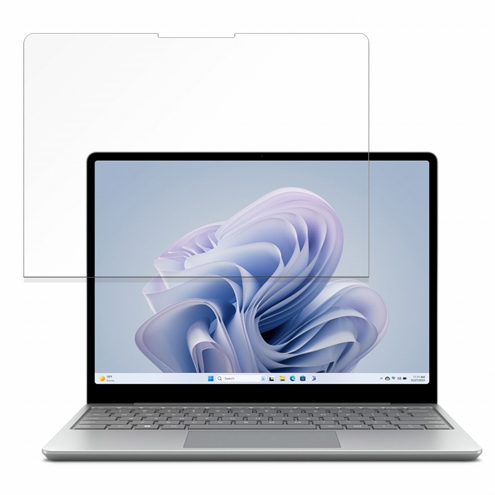 Microsoft Surface Laptop Go 3 向けの 保護フィルム 9H高硬度 光沢仕様 フィルム 強化ガラスと同等の高硬度 日本製｜lifeinnotech1