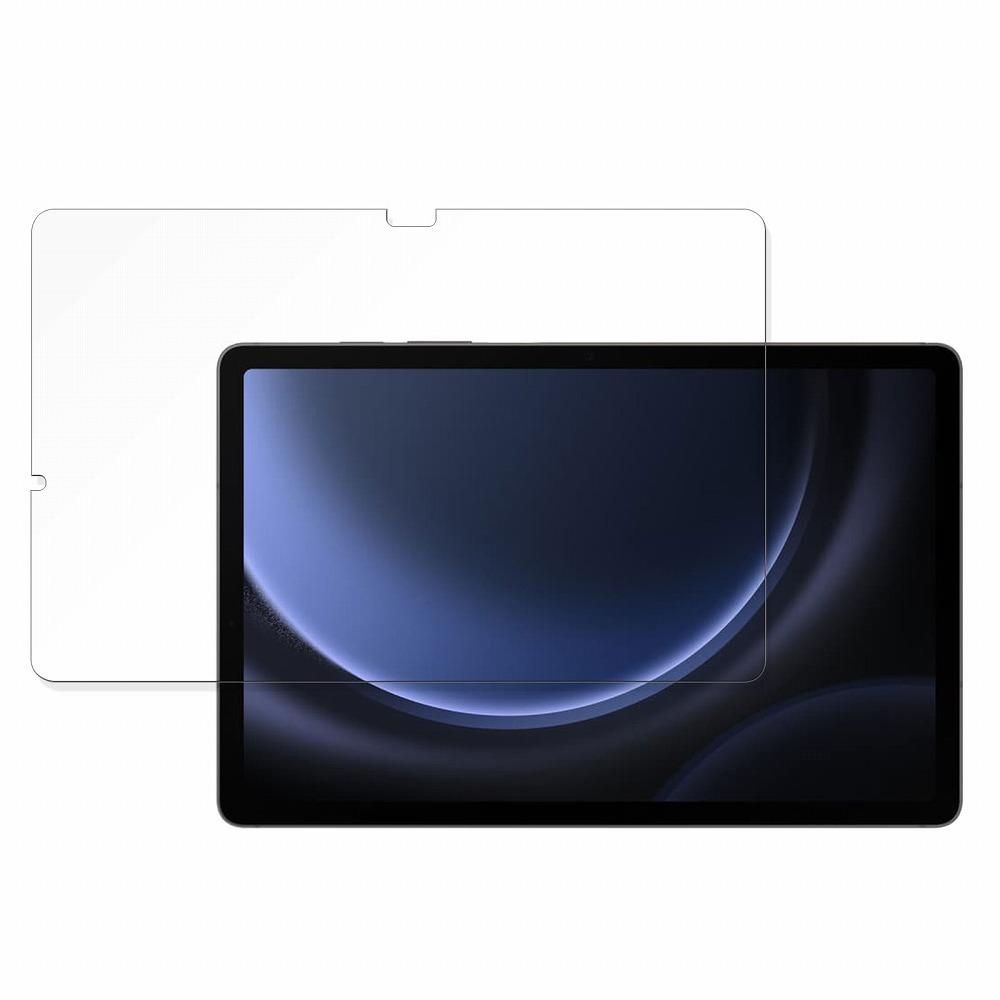 Samsung Galaxy Tab S9 FE 向けの ガラスフィルム (極薄ファイバー) 保護フィルム  9H高硬度 光沢仕様 日本製｜lifeinnotech1