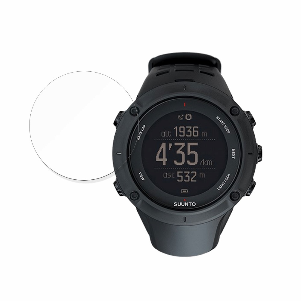 SUUNTO AMBIT3 PEAK 用 保護フィルム 曲面対応 光沢仕様 キズ修復 日本製｜lifeinnotech1