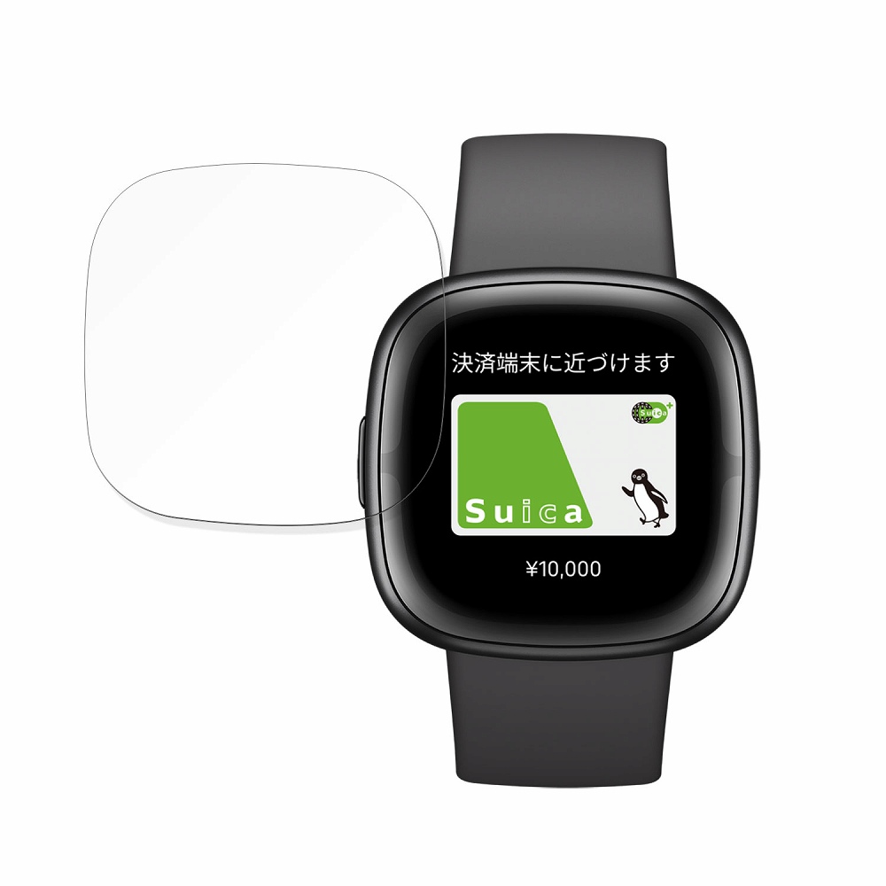 出産祝い fitbit sense2(保護フィルムにより画面傷なし) 時計 