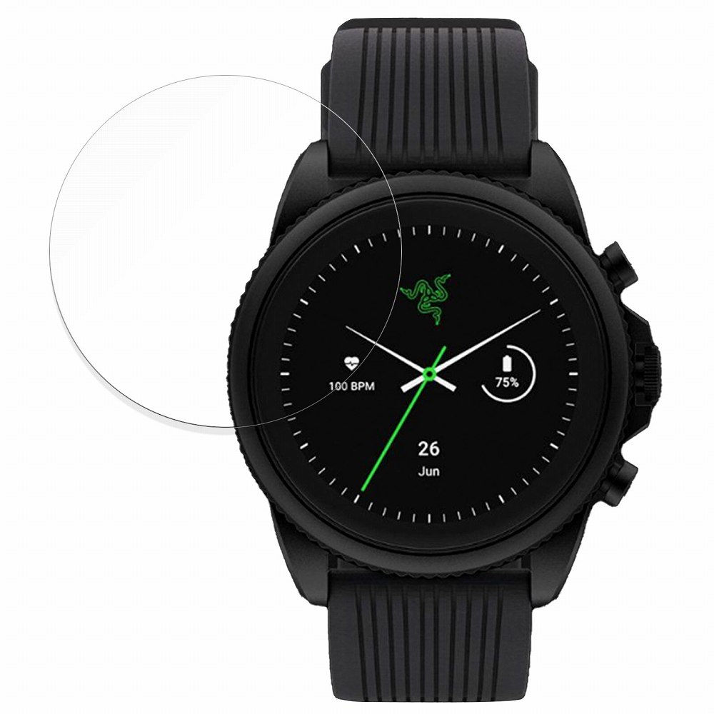 RAZER X FOSSIL GEN 6 SMARTWATCH (レイザー X フォッシル ジェネレーション6 スマートウォッチ) 用 フィルム  反射低減 液晶 保護フィルム 日本製 : fe-hd-ag-wd00252-zf : ライフイノテック ヤフー店 - 通販 - Yahoo!ショッピング