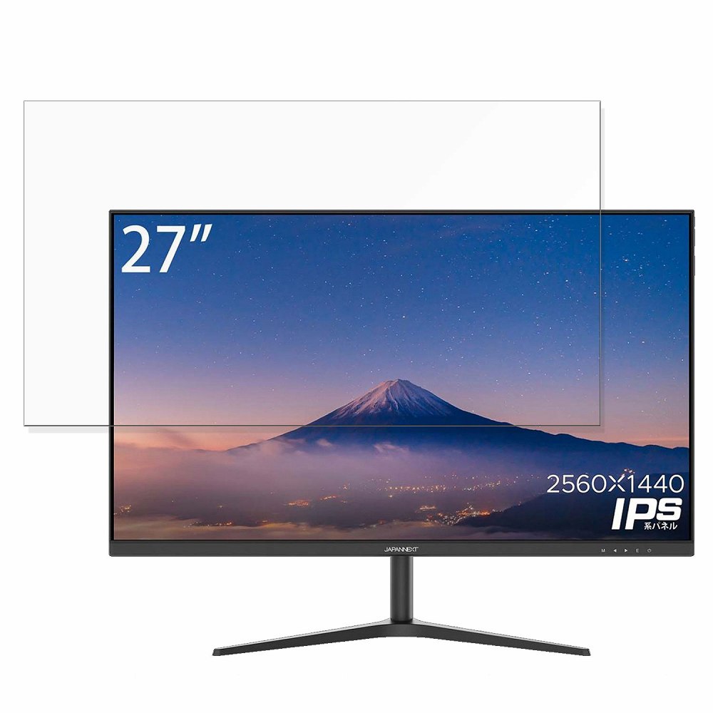 JAPANNEXT JN-IPS27WQHDR 27インチ 16:9 ブルーライトカット 液晶保護