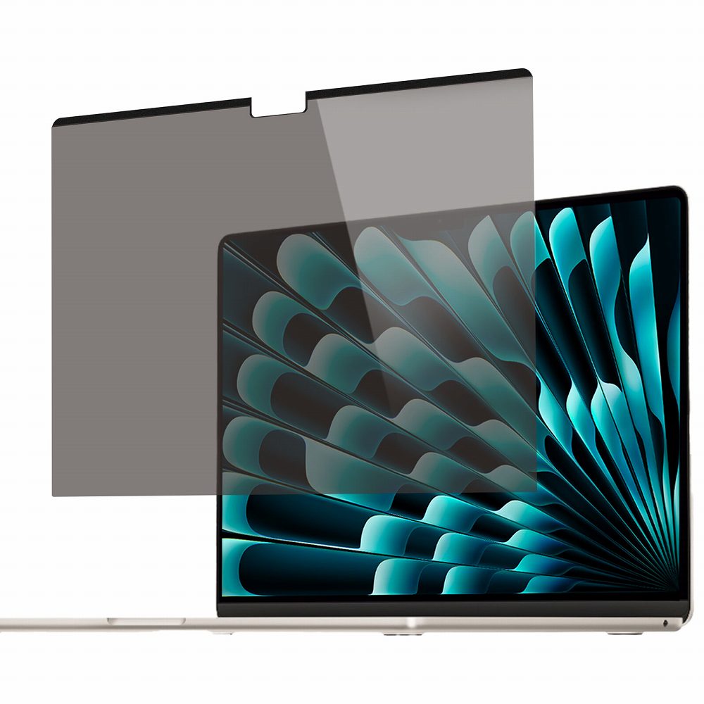 MacBook Air 15 M3 M2  マグネット式 覗き見防止フィルター プライバシーフィルター ブルーライトカット 着脱簡単 液晶保護フィルム  2024 2023｜lifeinnotech1
