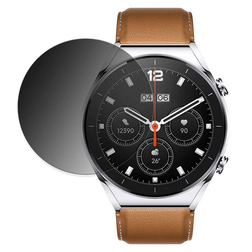 Xiaomi Watch S1 用 360度 覗き見防止 フィルム ブルーライトカット 日本製｜lifeinnotech1