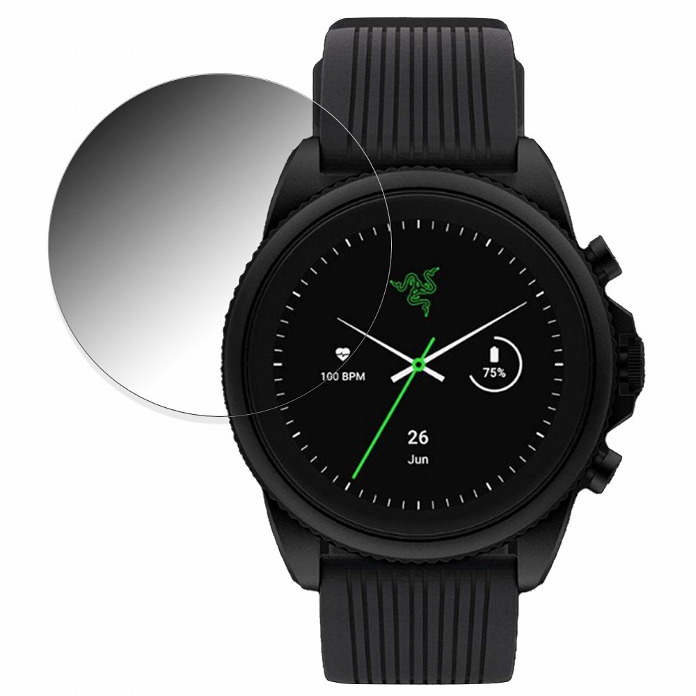 RAZER X FOSSIL GEN 6 SMARTWATCH (レイザー X フォッシル ジェネレーション6 スマートウォッチ) 用 360度  覗き見防止 フィルム ブルーライトカット 日本製