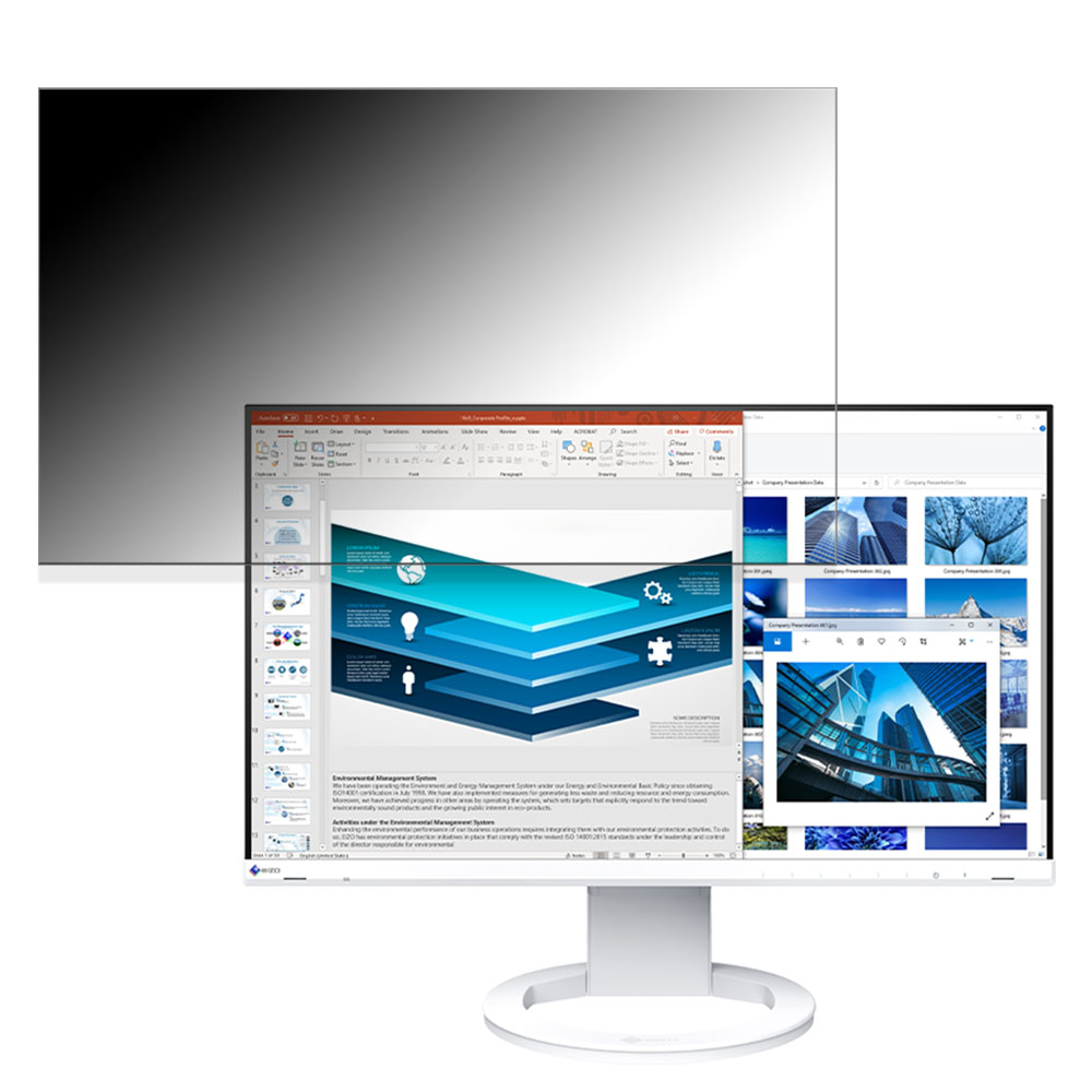 Amazon | Sukix のぞき見防止フィルム 、 Dell UZ2315 / UZ2315H