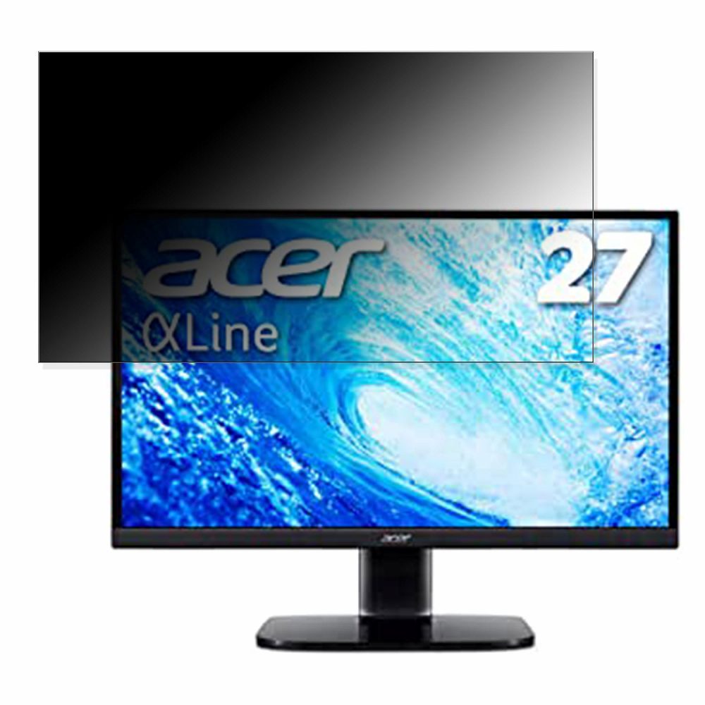 Acer KA272Abmiix 27インチ 16:9 対応 覗き見防止 プライバシーフィルター ブルーライトカット 保護フィルム 反射防止｜lifeinnotech1