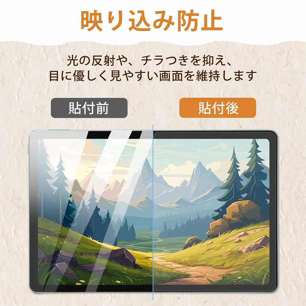 Xiaomi Redmi Pad SE ペーパーライク フィルム 保護フィルム｜lifeinnotech1｜03
