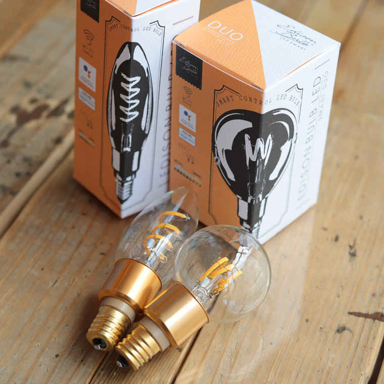 EdisonBulb 5個セット E17 スマート alexa対応 エジソン電球 LED電球