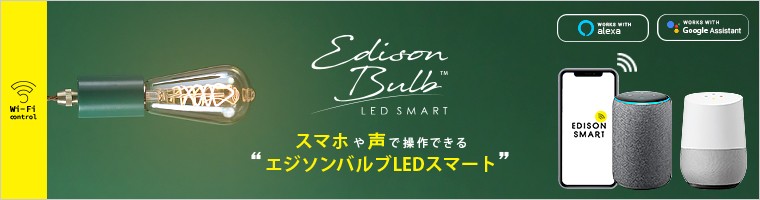 エジソンバルブLEDスマート