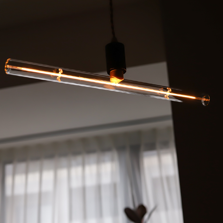 EdisonBulb 2個セット エジソンバルブLED Tバーライン 500mm LED電球