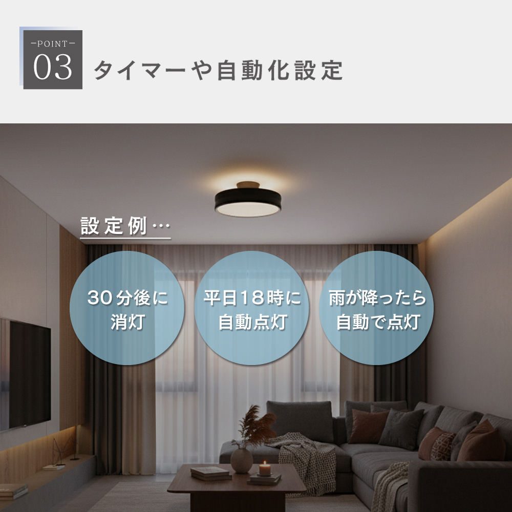 Edison Smart（エジソンスマート） LED デュアルシーリングライト 12畳