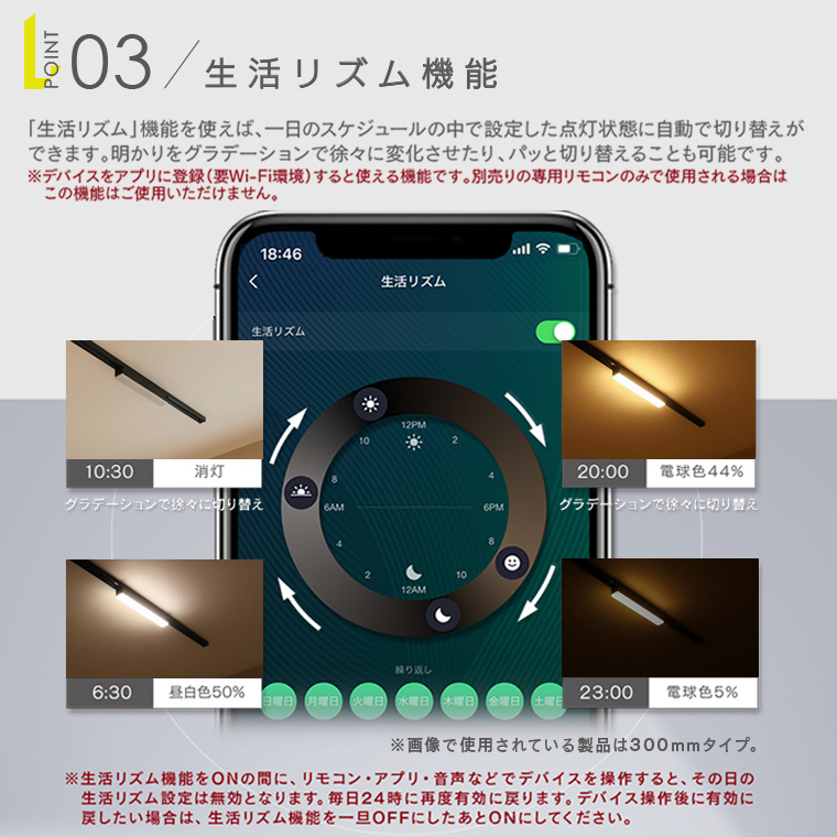 Edison Smart（エジソンスマート） ダクトレール用 照明 ラインライト