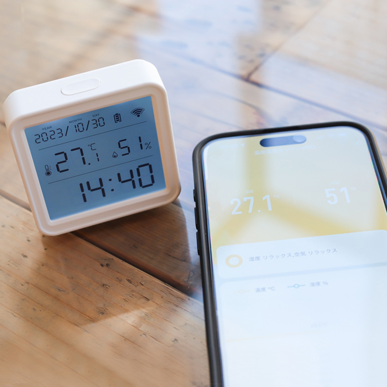 Edison Smart（エジソンスマート） 温度計 湿度計 温度湿度センサーPRO