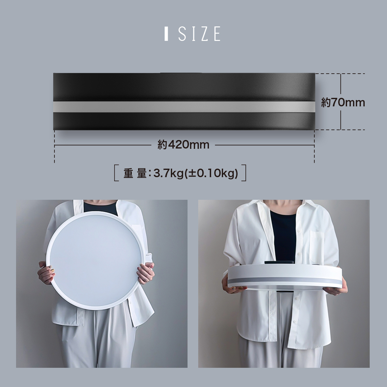 TREOシーリングライト LED 8畳用 alexa対応 おしゃれ 調光調色 北欧 エジソンスマート 薄型 Wi-Fi スマホ リモコン付き 間接照明 アッパー 天井照明器具 音声 | Edison Smart | 17