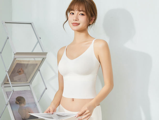 【訳アリ】クロップド丈 カップ付きインナー ショート丈 ブラキャミソール 取り外し ブラトップ タンクトップ レディース シームレスブラ ナイトブラ プレスリム