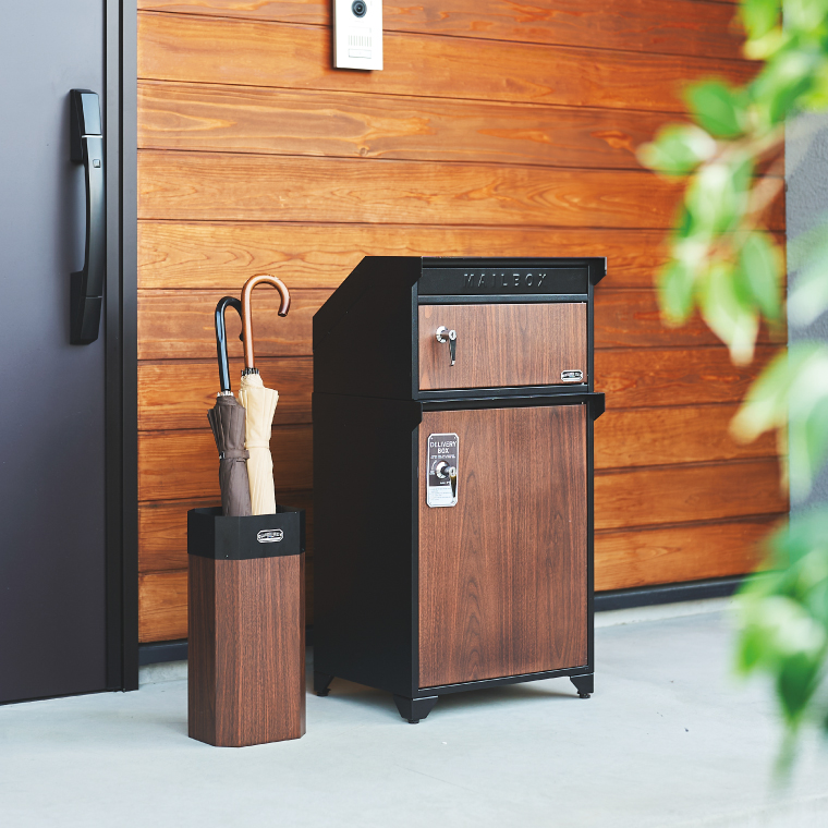 専用まとめ 宅配ボックス 戸建て 大型 ポスト一体型 大容量 後付け 郵便受け 屋外