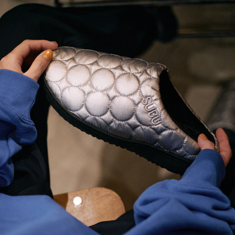 SUBU Circle 秋冬用サンダル 2025年 スニーカー レディース メンズ キッズ用 歩きやすい 正規品 ドット スリッポン かかとなし スリッパ おしゃれ 外履き 室内 | SUBU | 16