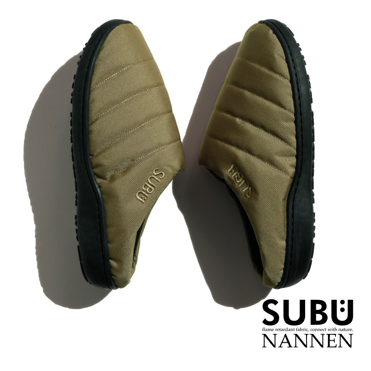 SUBU（スブ） 難燃 2025 NANNEN ナンネン 秋冬用サボサンダル