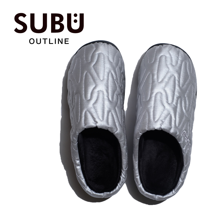 SUBU Outline 2025 スブ柄 秋冬用サンダル おしゃれ スリッパ レディース メンズ キッズ スリッポン ファー ボア 暖かい 防寒 ルームシューズ 室内用 外履き用 | SUBU | 04