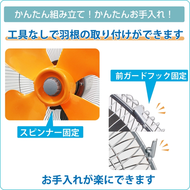 業務用扇風機 工場扇 43.5cm FTP431