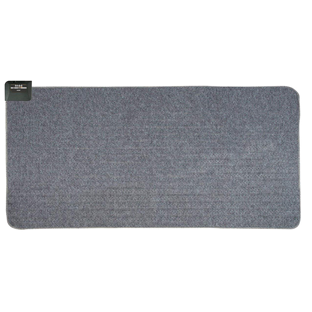 日本製 ホットカーペット 1畳 88cm×176cm 長方形 コンパクト収納 スライド温度調節 電気カーペット グレー ブラック