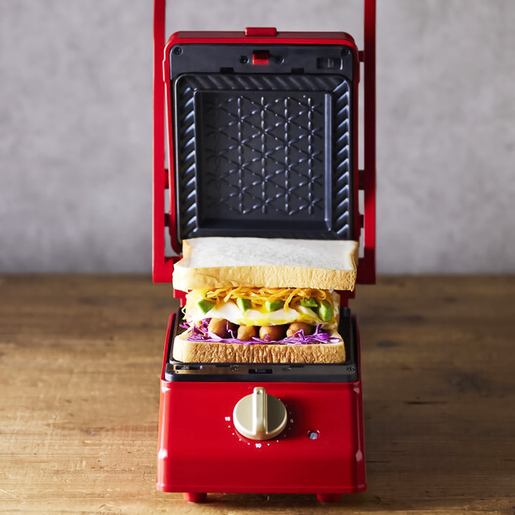 bruno ホットサンドメーカー 1枚 ブルーノ ホットサンド BRUNO グリル
