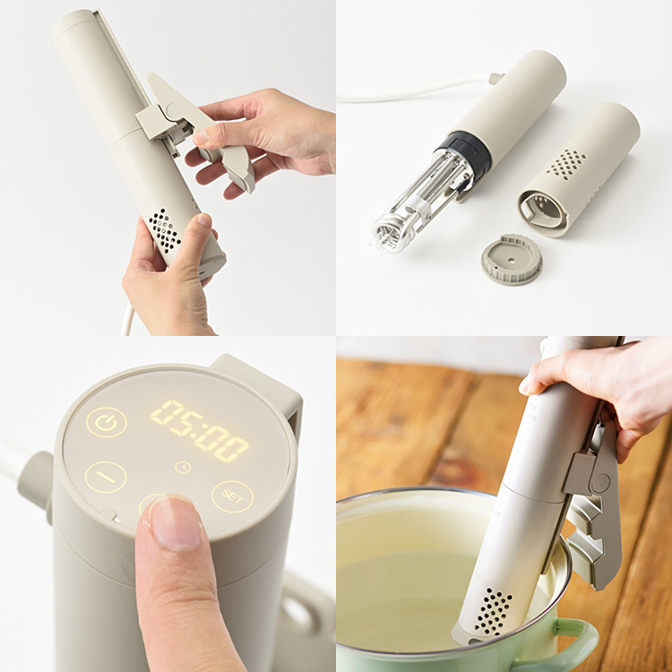 低温調理機 低温調理器具 スロークッカー BRUNO ブルーノ コンパクト