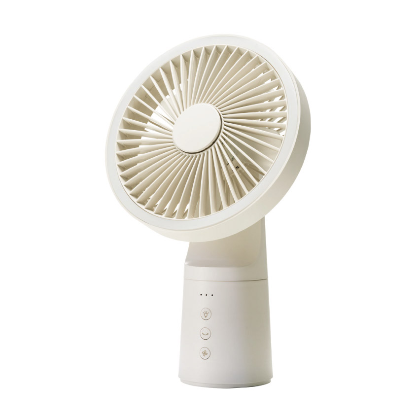THREEUP（スリーアップ） 充電式 LEDマルチポータブルファン DF-T2233 