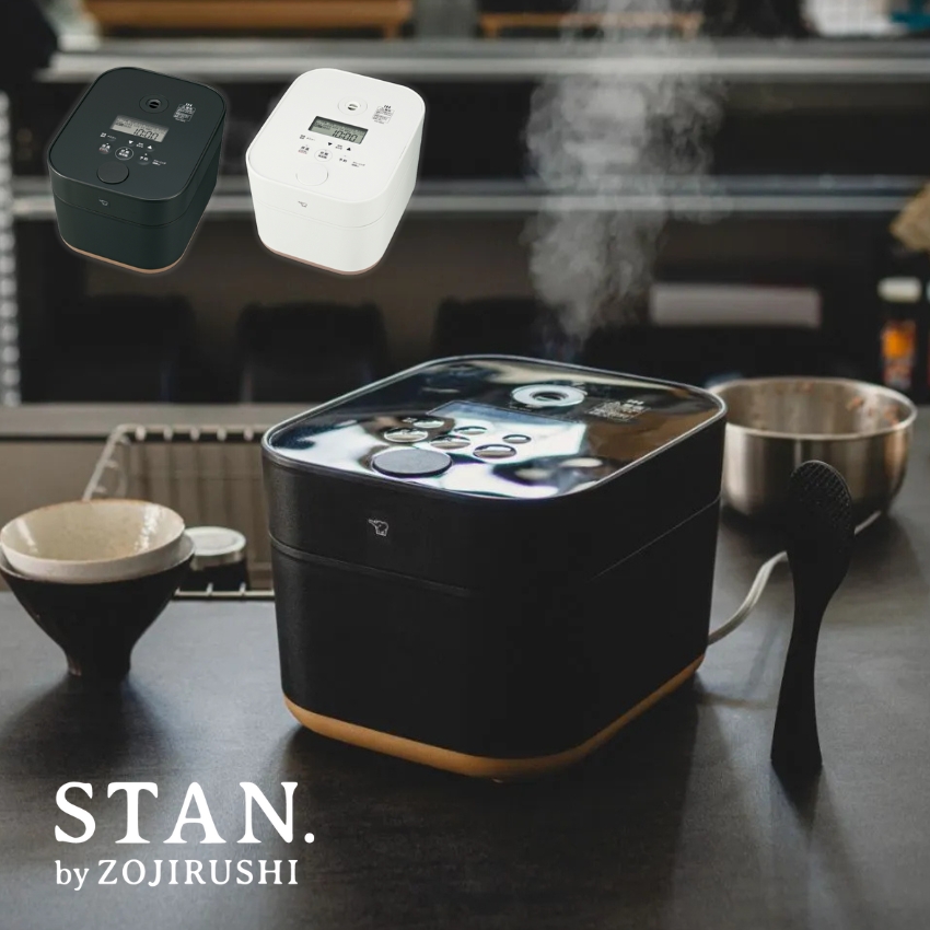 ヒデ象印　炊飯器　STAN 5.5合　21年製 NW-SA10 STAN. 炊飯器 5.5合炊き 象印 炊飯ジャー NW-SB10 -BA -WA ブラック