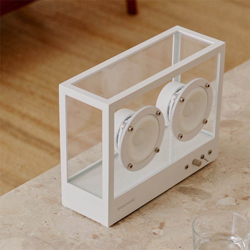 TRANSPARENT SOUND スピーカー bluetooth SMALL SPEAKER