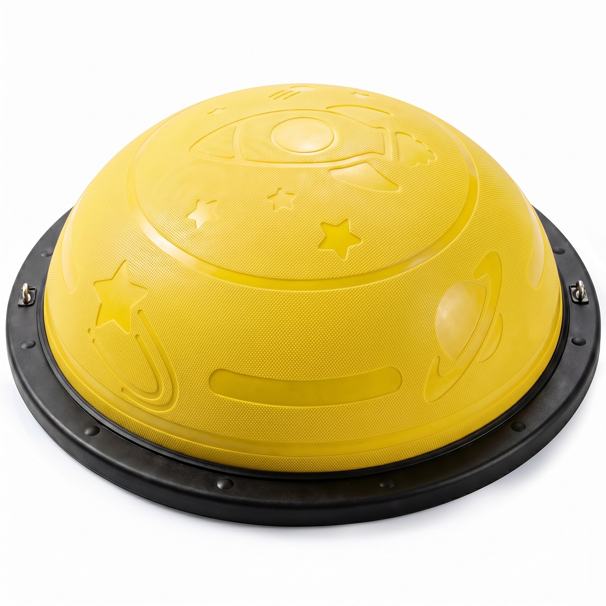 新商品】バランスボール ロケット柄 半円型 バランスドーム 子供 大人