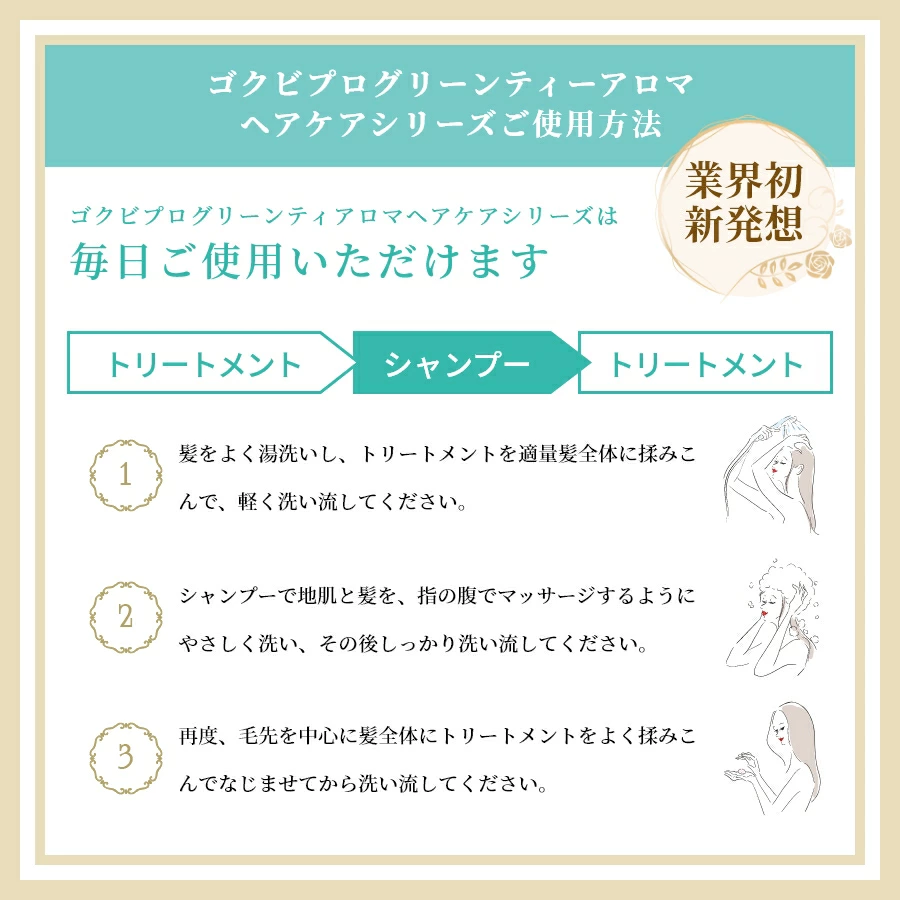 ゴクビプロ PREMIUM グリーンティーアロマ スカルプシャンプー スカルプケア 頭皮ケア 弱酸性 シャンプー アロマシャンプー グリーンティーアロマの香り |  | 14