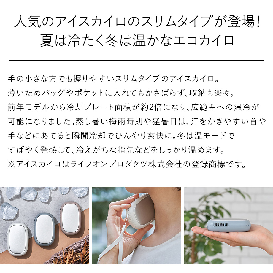 Life on Products（ライフオンプロダクツ） スリムアイスカイロ