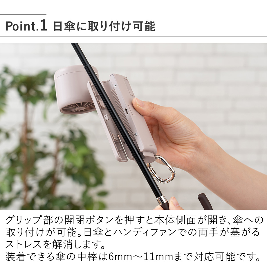 Life on Products（ライフオンプロダクツ） ハンズフリーファン