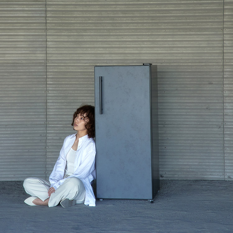 冷凍庫 スリム 省エネ LPRKC002 Life on Products ライフオン