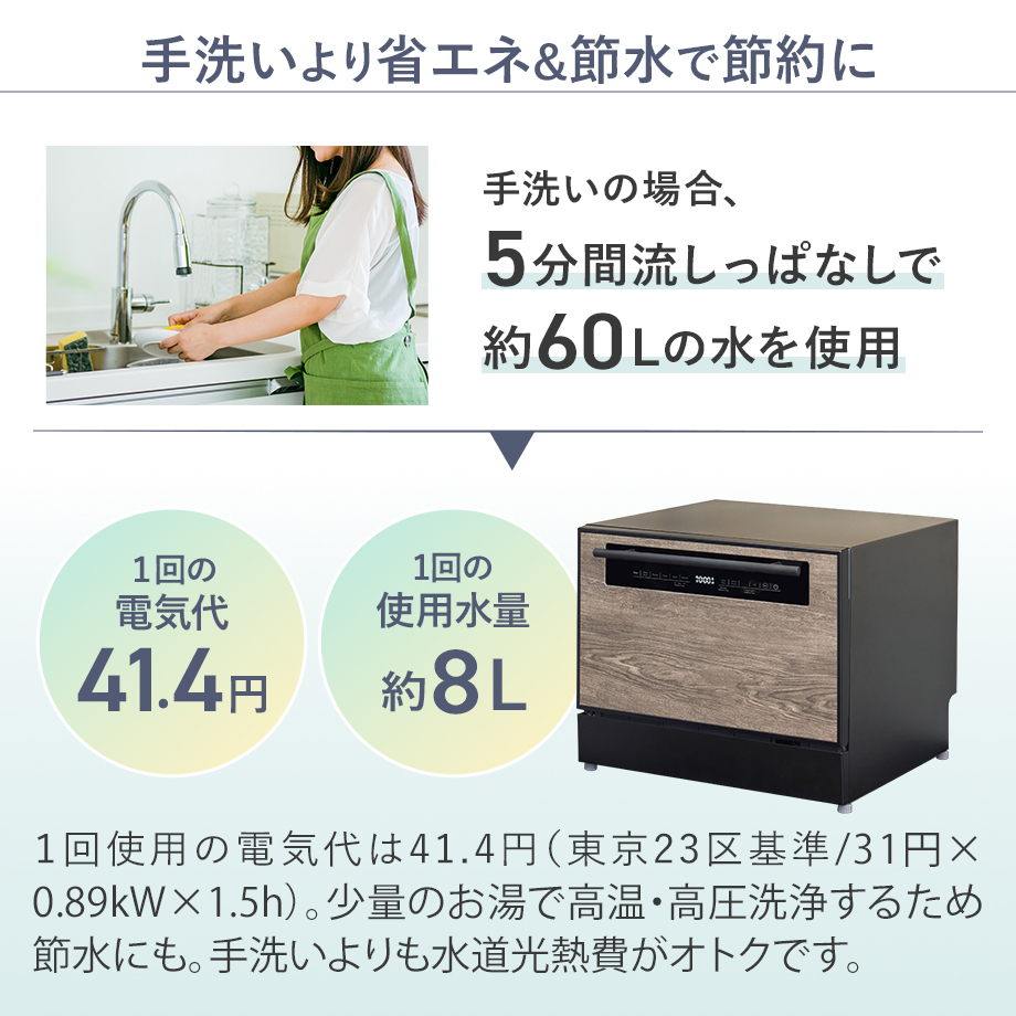 Life on Products（ライフオンプロダクツ） 食器洗い乾燥機 LPRKC003
