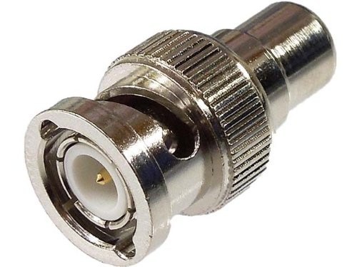 BNC オス - RCA メス 変換コネクター 10個セット 防犯カメラ 監視